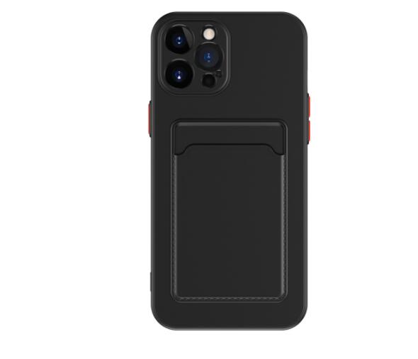 Simple Pure Color Liquid Silicone Phone Case Image