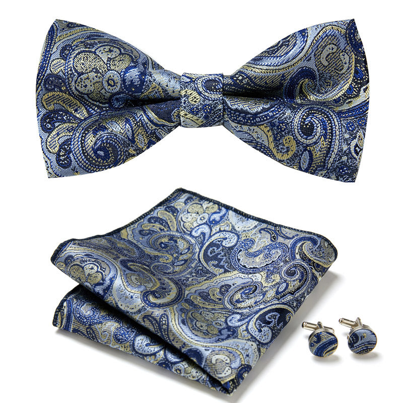 Three Piece Set Of Stylish Bow Ties Image