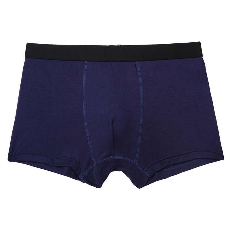 Pure Color Bamboo Fiber Men Underwear Image