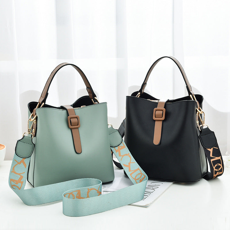 Bucket Bag Fashion Korean Style Shoulder Bag Cross-border Female Bag Image