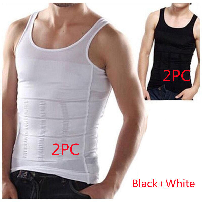 Men's Tight-waist Body Shaper Tank Top Corset Image