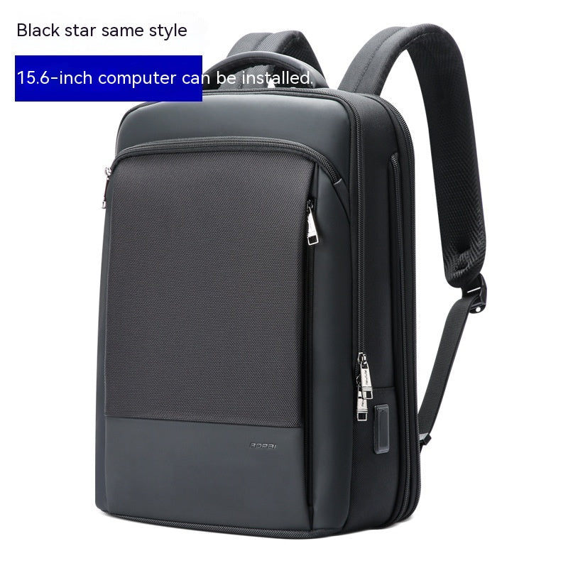 Men's Business Multifunction Usb Backpack Image