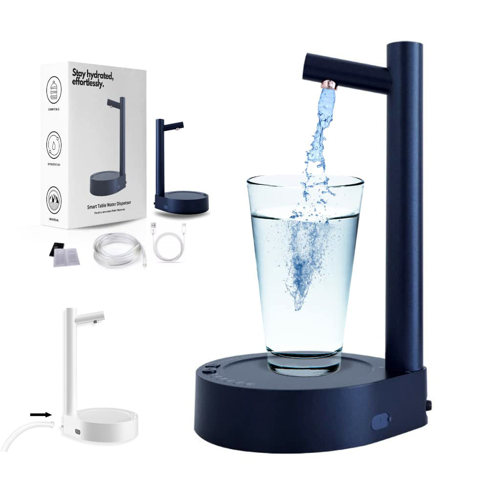 Desk Dispenser Electric Water Gallon Automatic Water Bottle Dispenser Rechargeable Water Dispenser Image