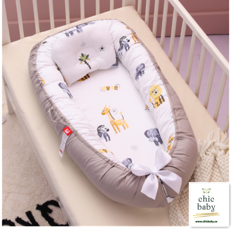 Baby Removable And Washable Bed Crib Portable Crib Travel Bed For Children Infant Kids Cotton Cradle Image