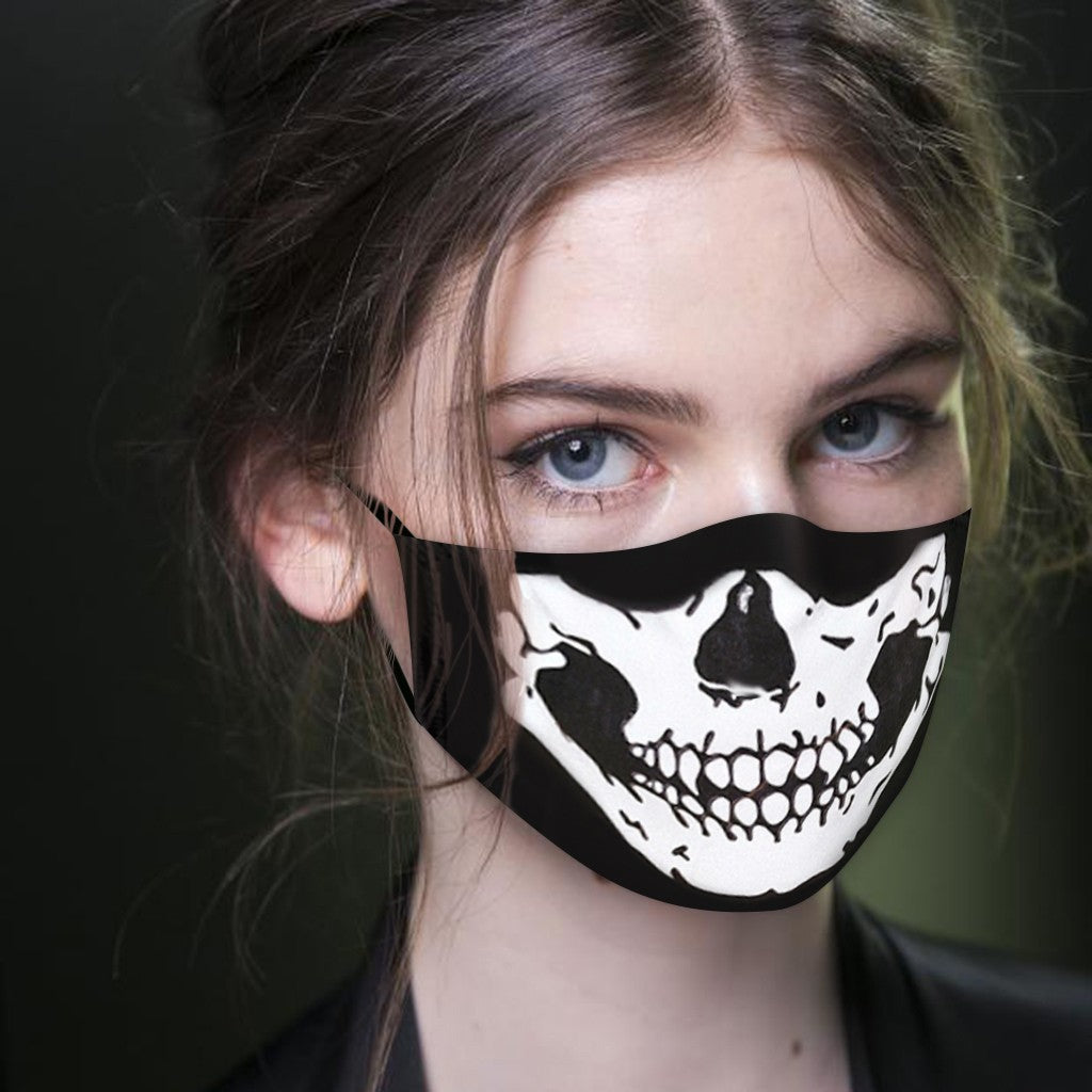 Halloween Facial Mask Cotton Cloth Image