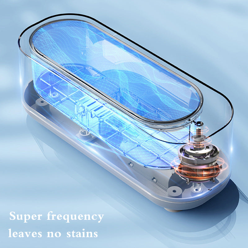 Ultrasonic Cleaning Machine High Frequency Vibration Wash Cleaner Washing Jewelry Glasses Watch Ring Dentures Cleaner Image