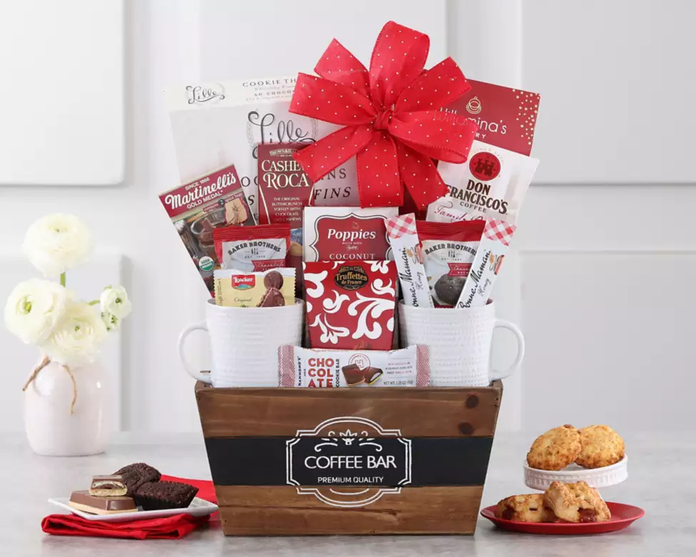 Coffee Bar Gift Basket