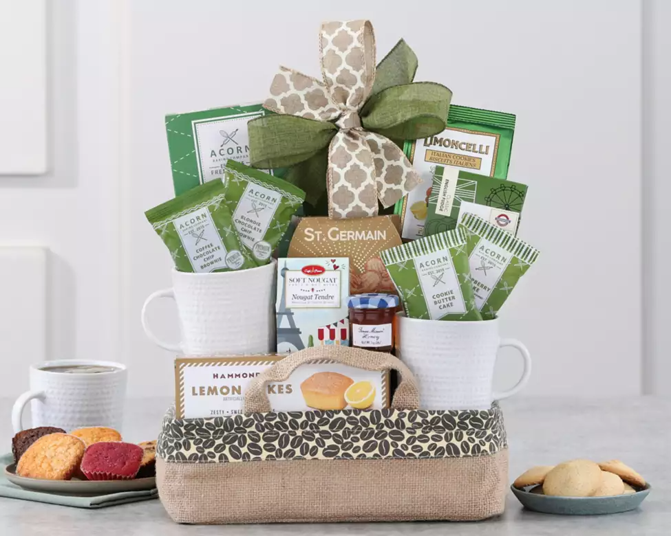 Coffee and Tea Gift Basket