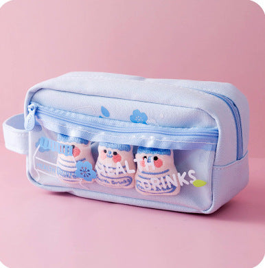 Large Capacity Elementary Students' Pencil Bag Image