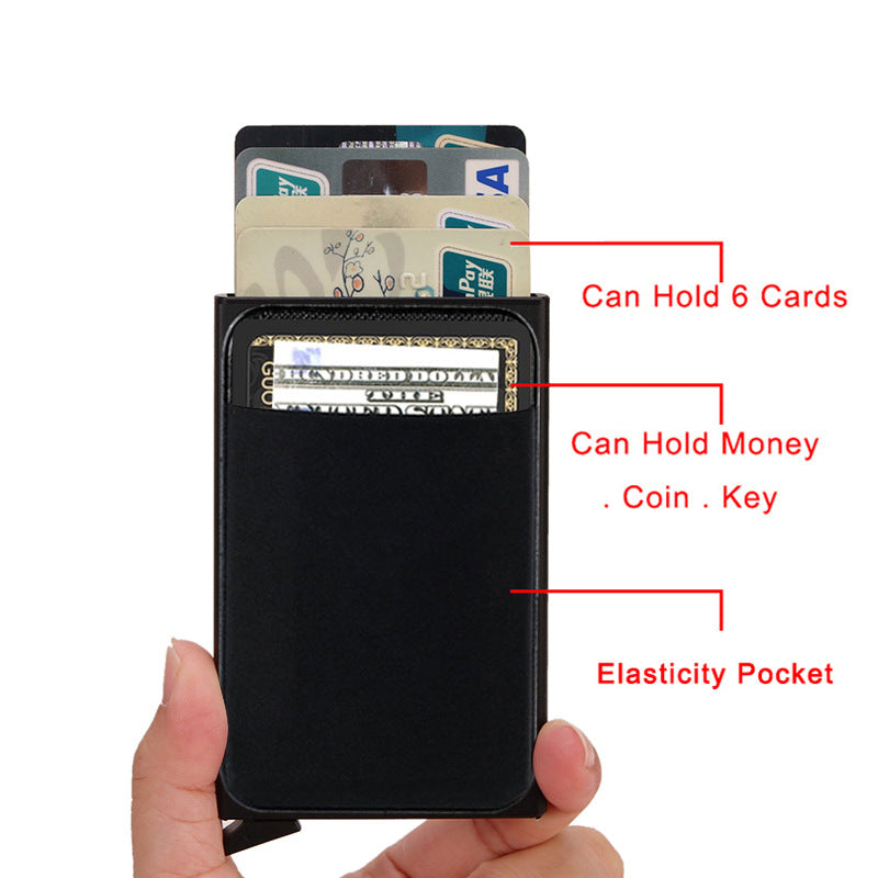 Metal Credit Card Holder Smart Wallet Image