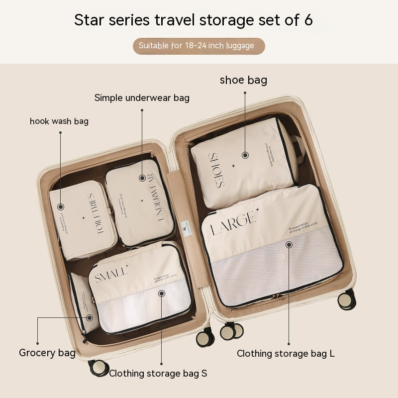 Travel Storage Bag Set Packing Image