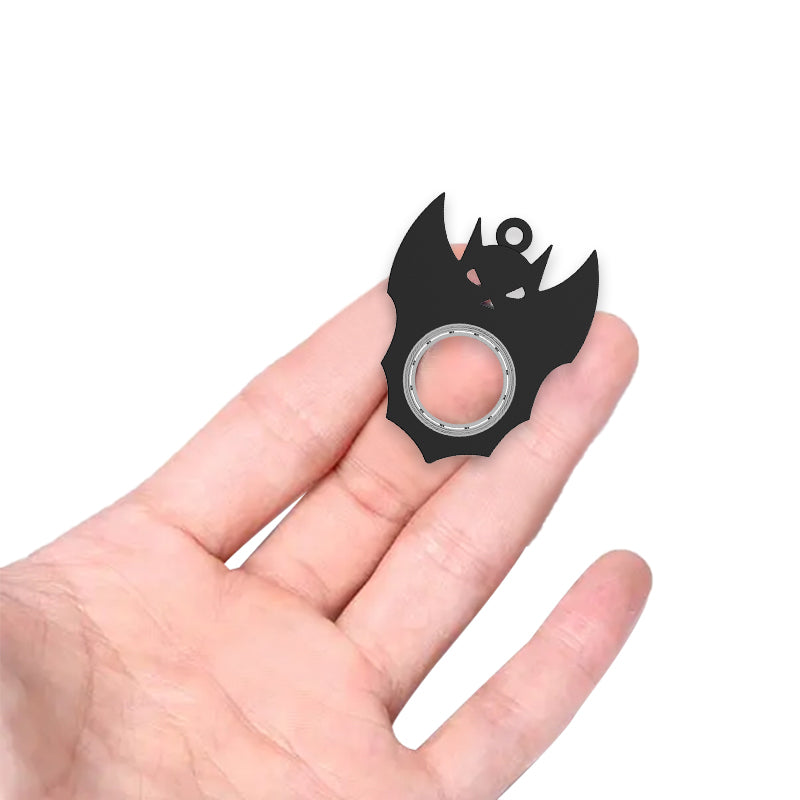 Halloween Creative Fidget Spinner Toy Bat Demon Ghost Keychain Hand Spinner Anti-Anxiety Toy Relieves Stress Bottle Opener Kids Toy Image