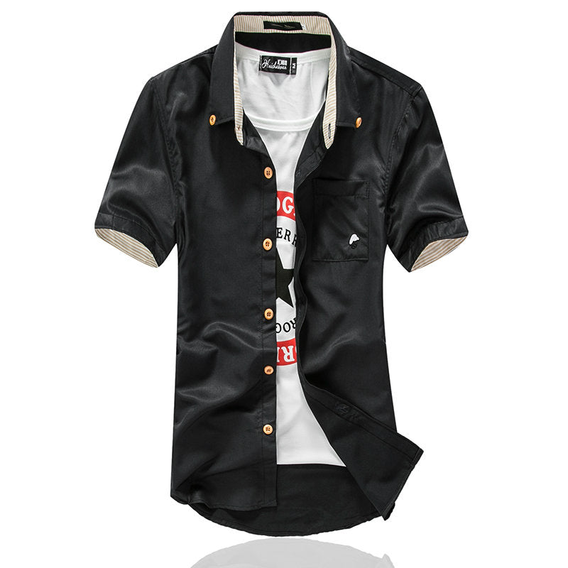 Embroidery Mens Shirts Image