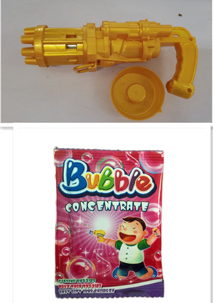 Kids Toy Bath Toys Bubble Gum Machine Toys For Kids Plastic Machine Gun Toy Image