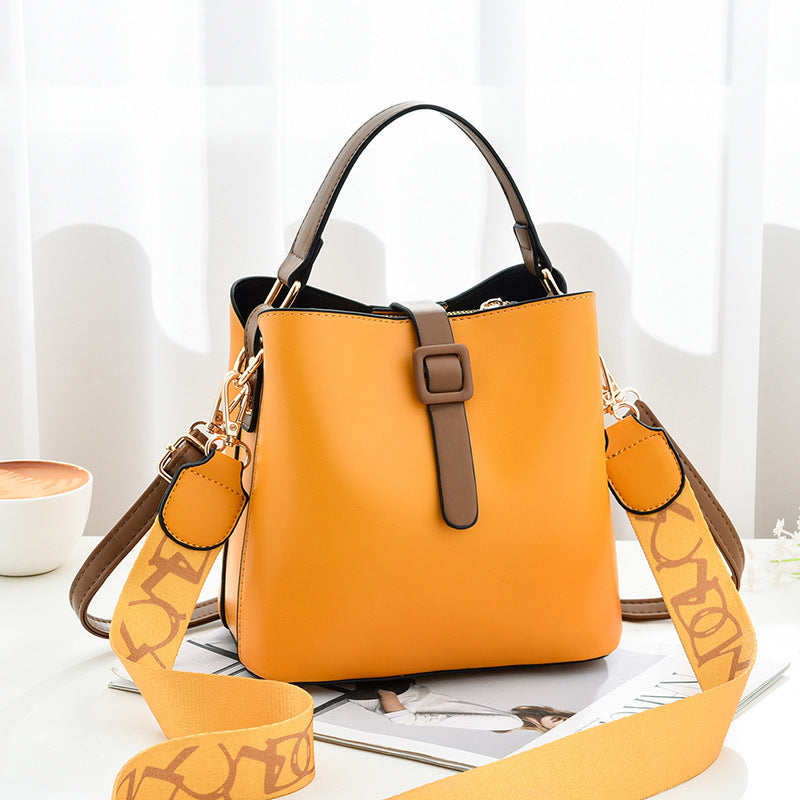 Bucket Bag Fashion Korean Style Shoulder Bag Cross-border Female Bag Image