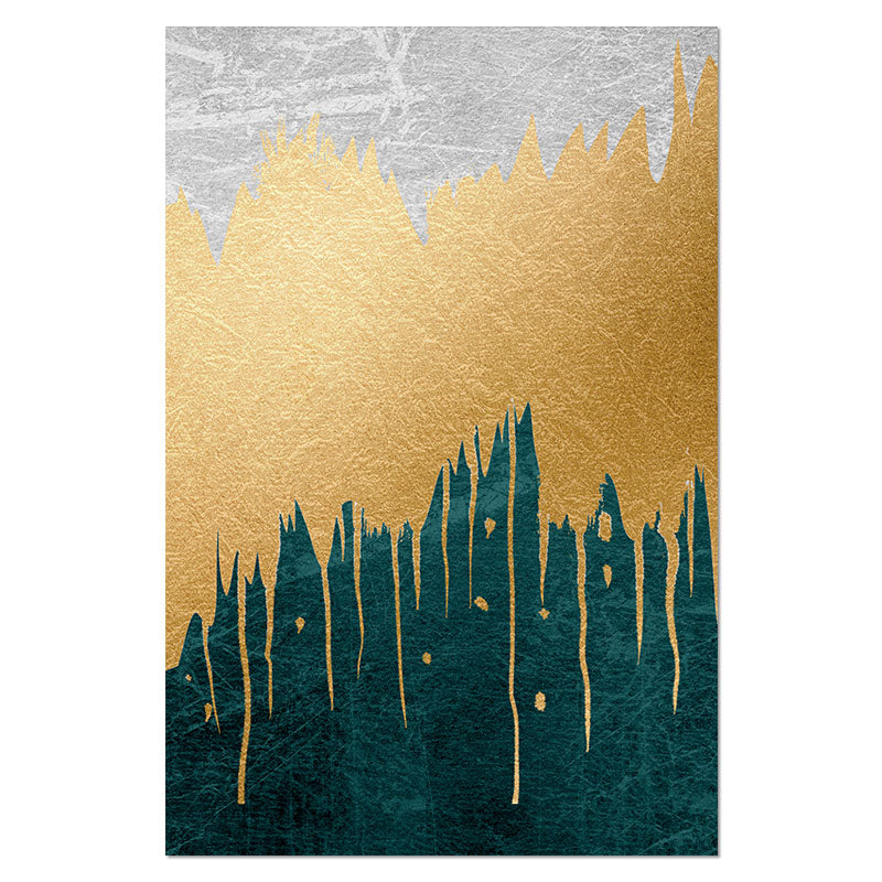 Abstract Landscape Wall Art Canvas Painting Nordic Poster Image