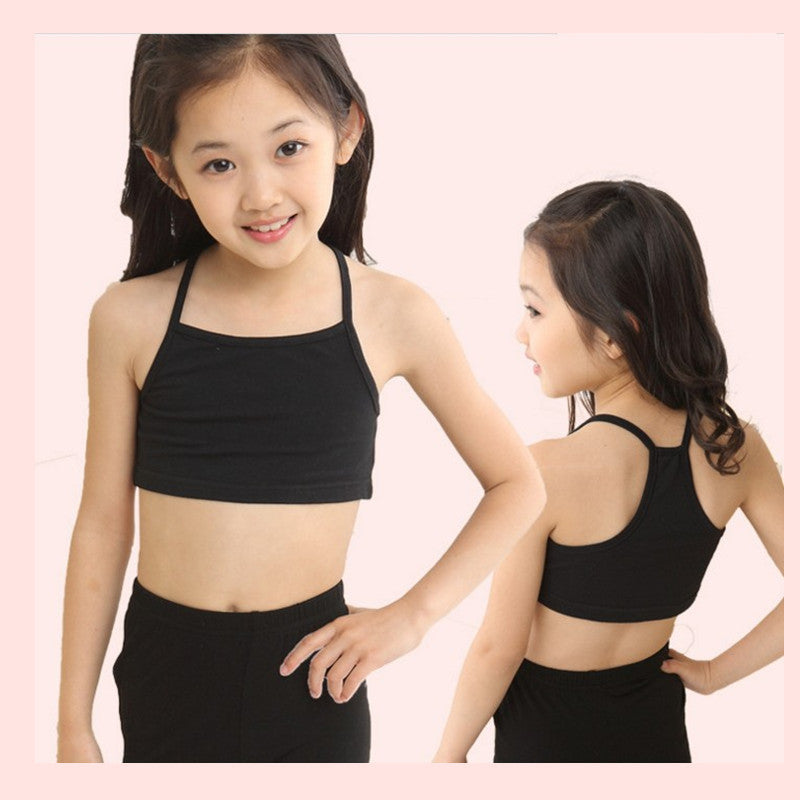 Girls Tube Top Wrapped Chest Camisole Girls Developmental Underwear Image