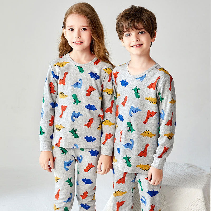 Children's Underwear Set Cotton Boys And Girls Underwear Set Pajamas Image