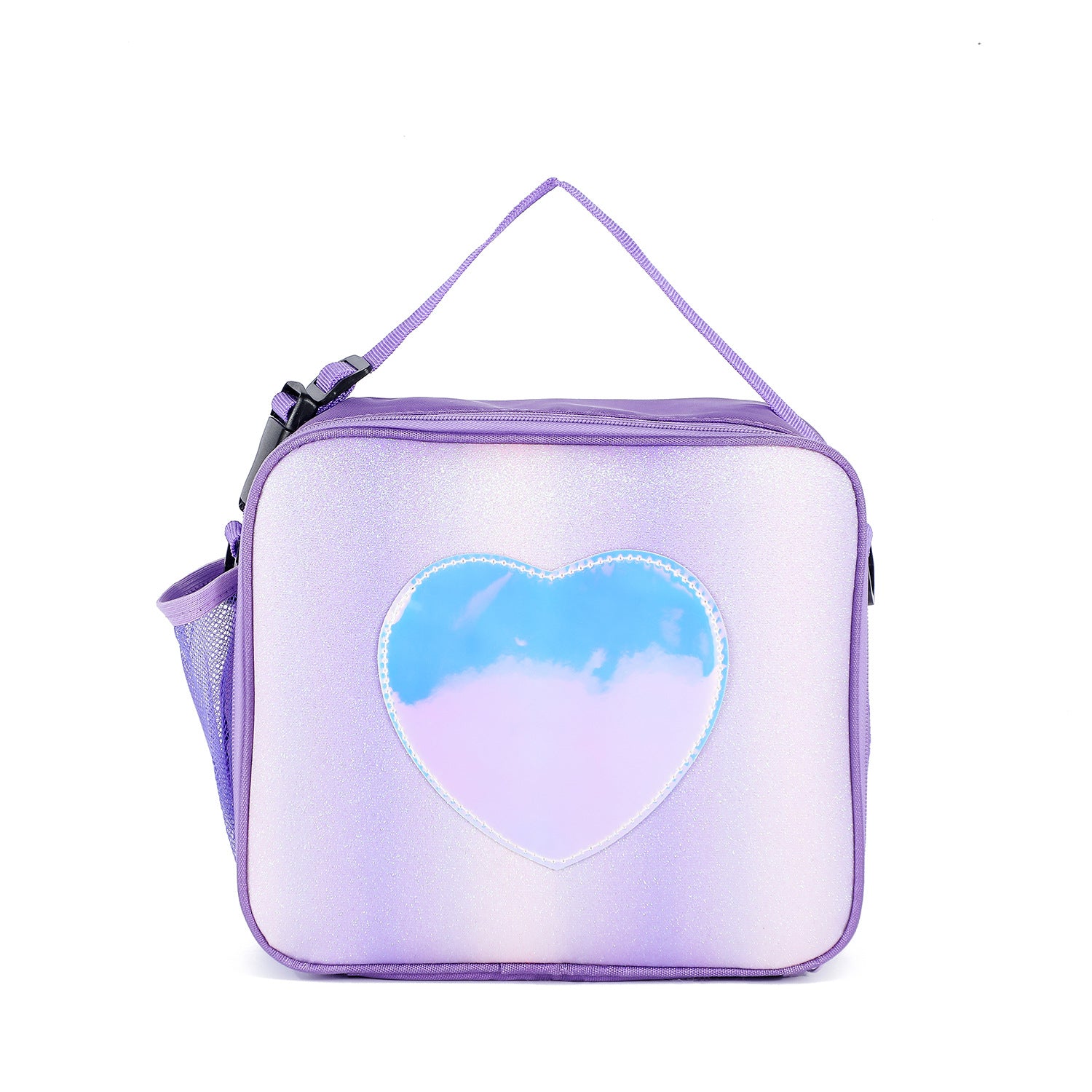 Laser Simple Rainbow Color Insulation Bento Bag Image