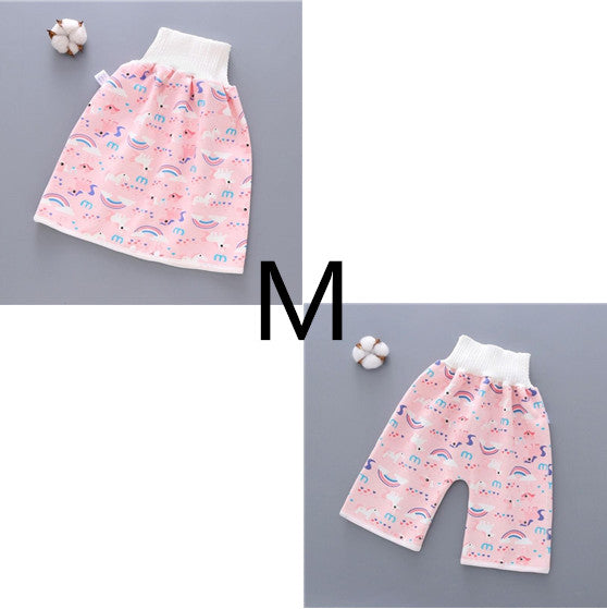 Cotton and bamboo fiber Baby diaper skirt Image