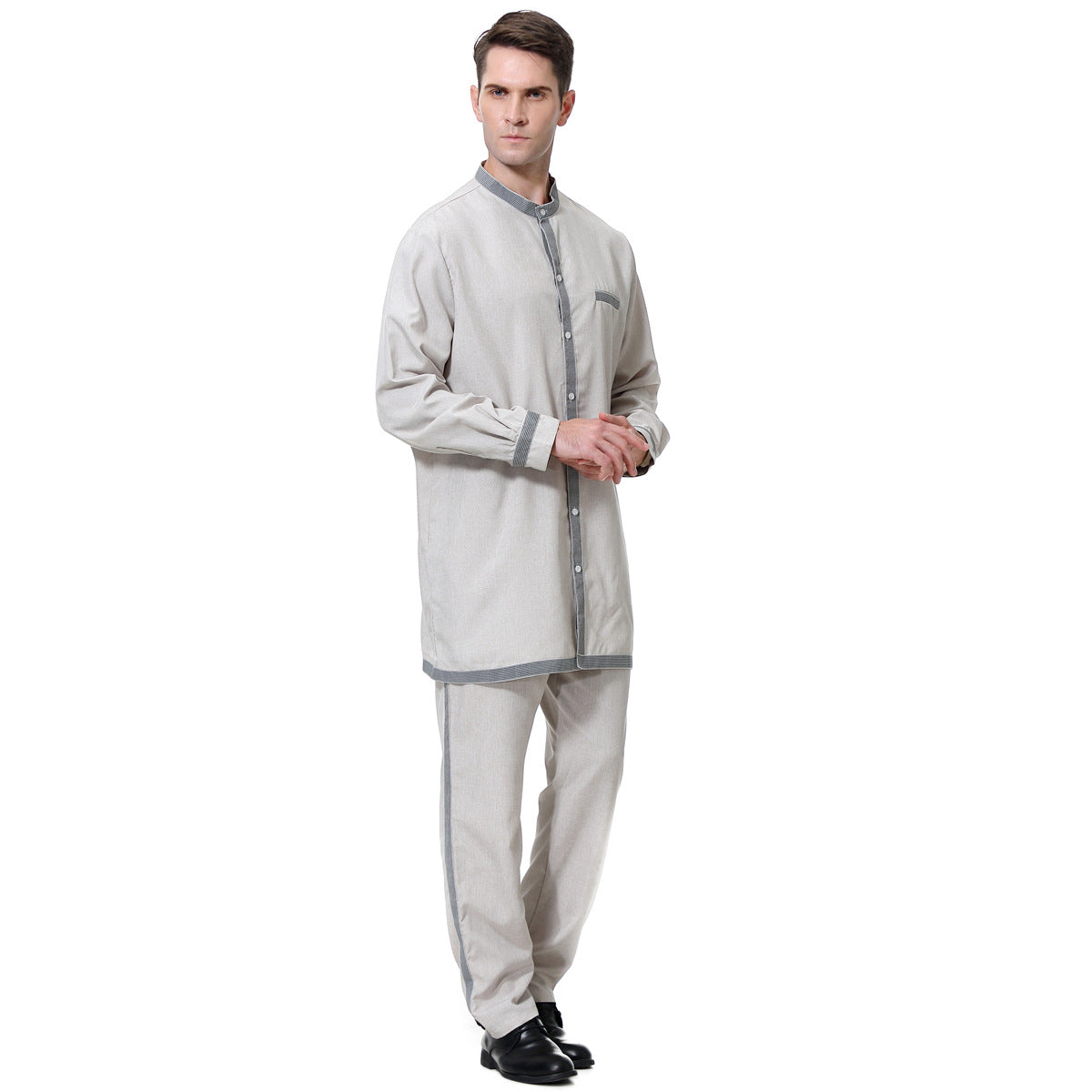 Muslim Men's Robe Suit Image