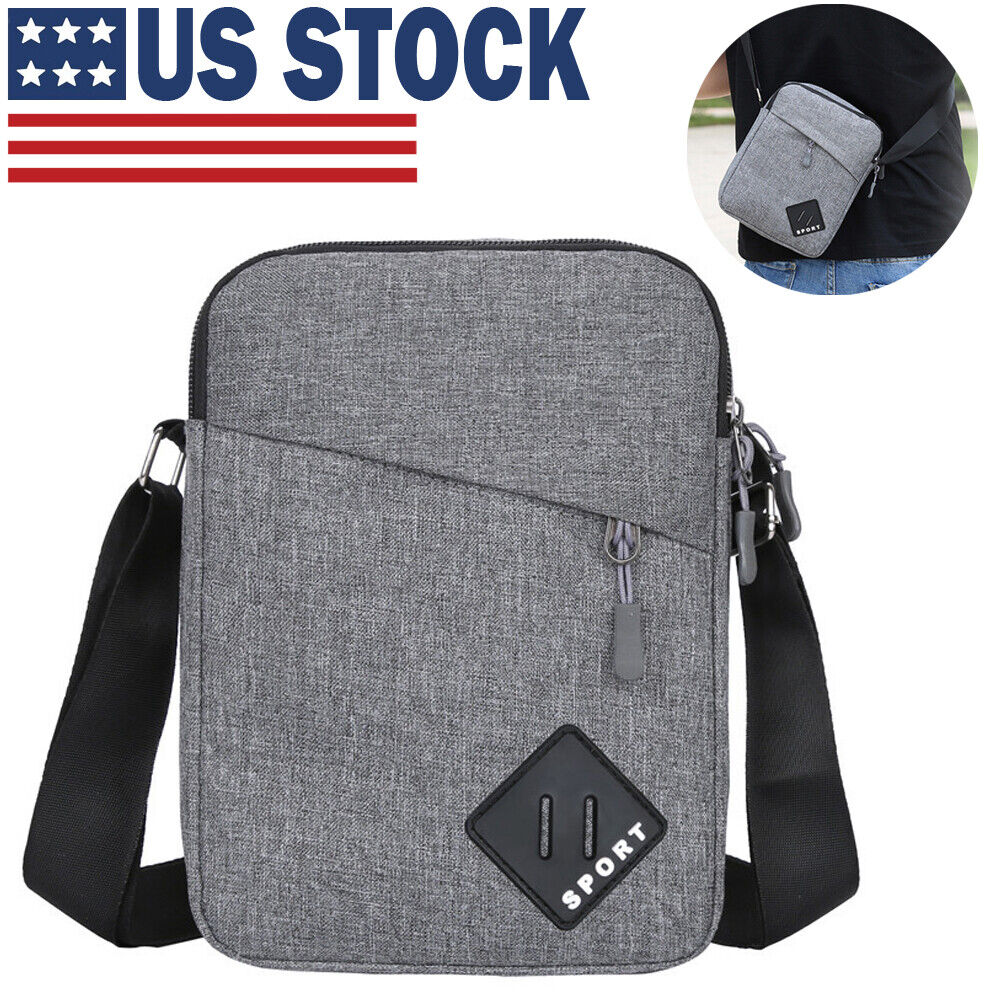 Men's Messenger Bag Crossbody Fanny Packs Purse Small Backpack Shoulder Bags USA Image