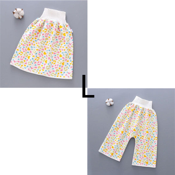 Cotton and bamboo fiber Baby diaper skirt Image