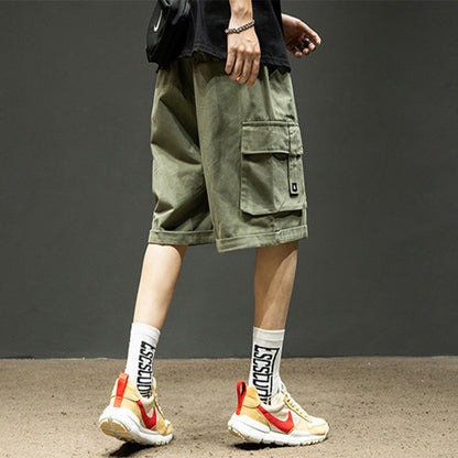 Cargo Shorts With Pockets Men Summer Pants