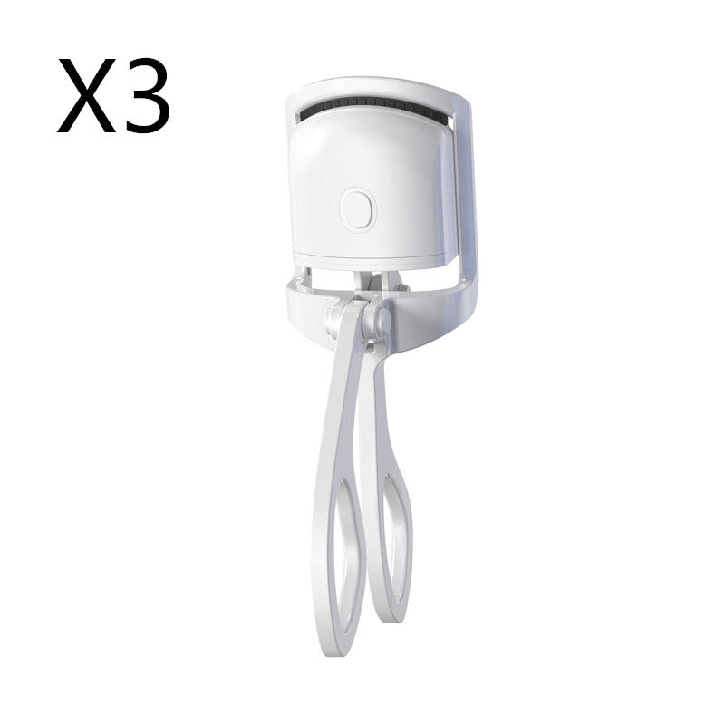 Heated Eyelash Curler Electric Temperature Control Mini Eyelash Curler Electric Portable Charging Image