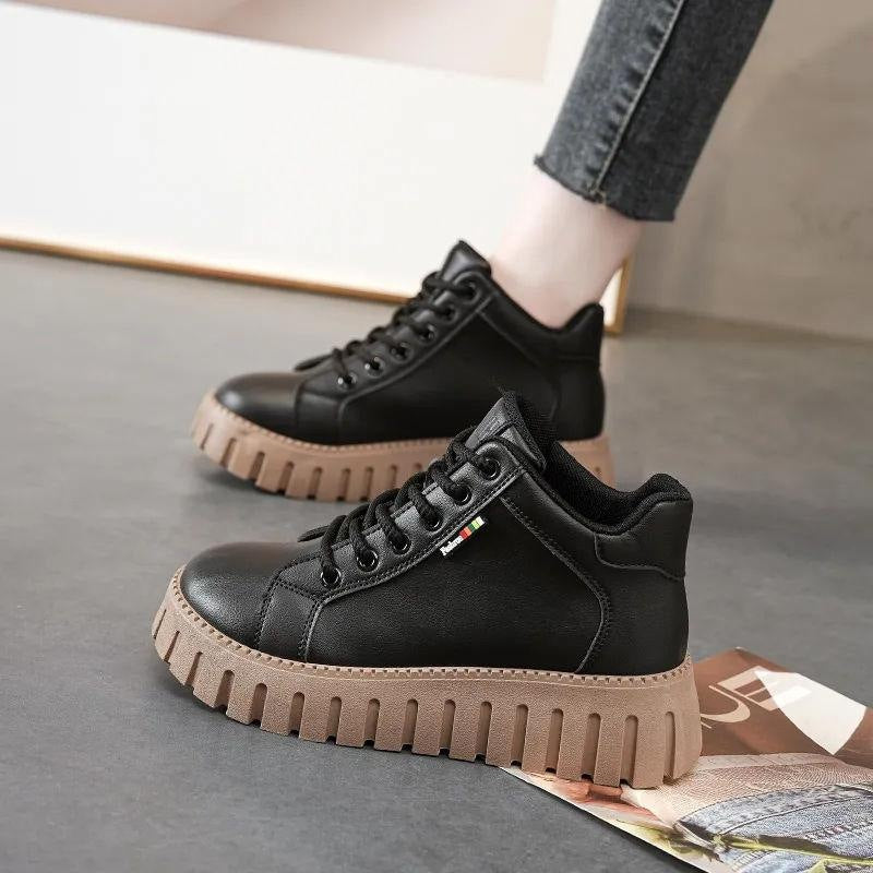 Women's Fashion All-matching Platform Shoes Image