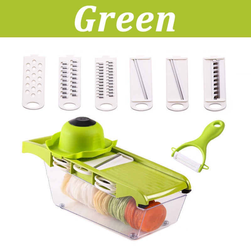 Multifunctional Vegetable Cutter Home Kitchen Slicing And Dicing Fruit Artifact Image