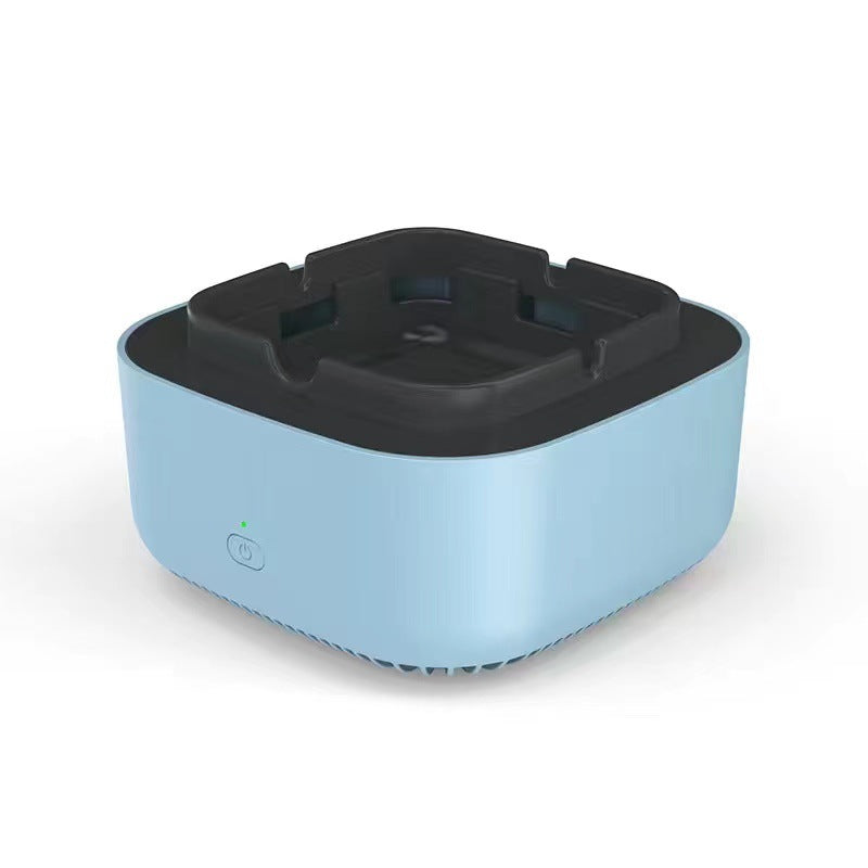 Smoke Removal Air Purification Ashtray Anion Purification Practical Automatic Purifier Ashtray Portable Gadgets For Car Ashtray Image