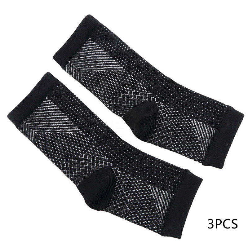 Men Women Anti Fatigue Compression Foot Sleeve Foot Ankle Compression Socks Image