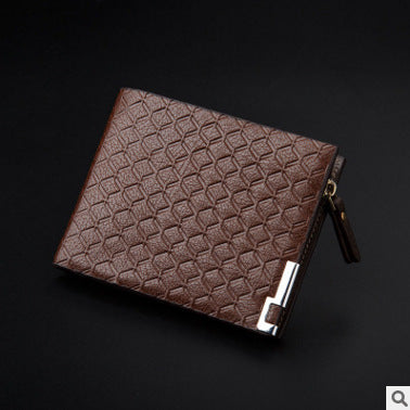 Men's Wallet Short Business Embossed Image