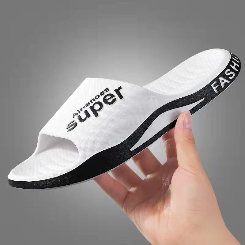 Non-slip Beach Bathroom Slippers Unisex Summer Shoes Image