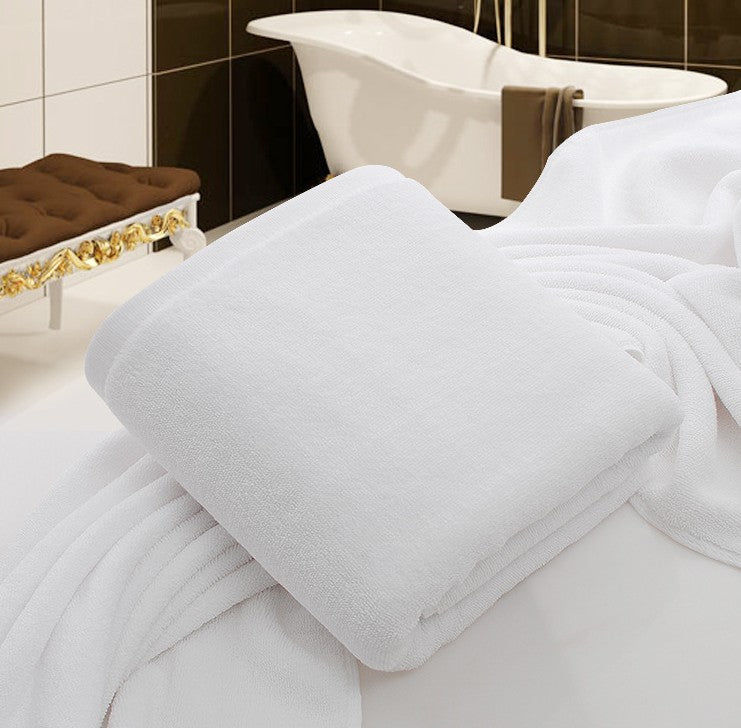 Pure cotton thickened bath towel Image