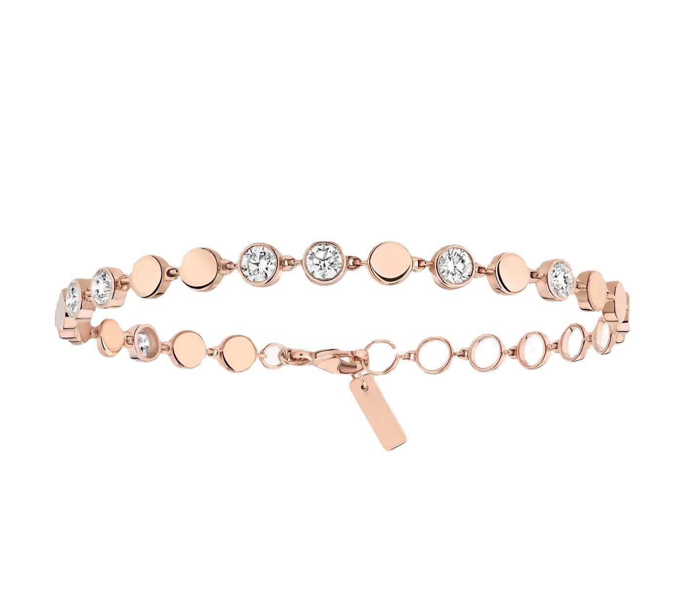 Fashion Personality Round Diamond Bracelet Image