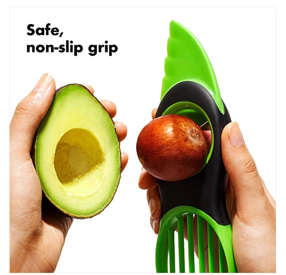 Special Knife Pulp Separation Three-in-one Avocado Corer Slicer Image