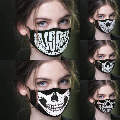 Halloween Facial Mask Cotton Cloth