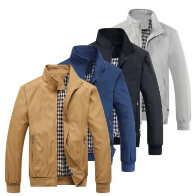 New 2021 Jacket Men Fashion Casual Loose Mens Jacket Sportswear Bomber Jacket Mens jackets and Coats Plus Size M- 5XL Image