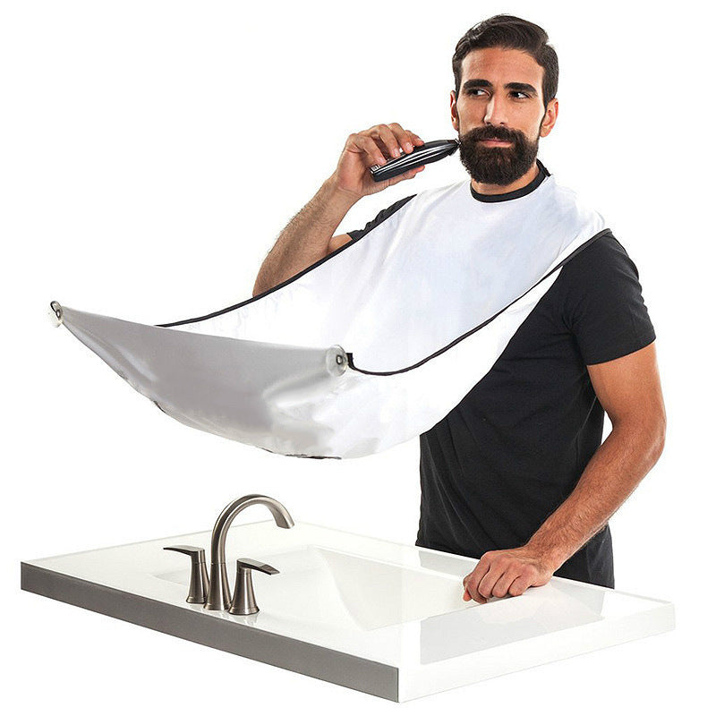 Creative Man Hair Beard Shaving Catcher Apron Image