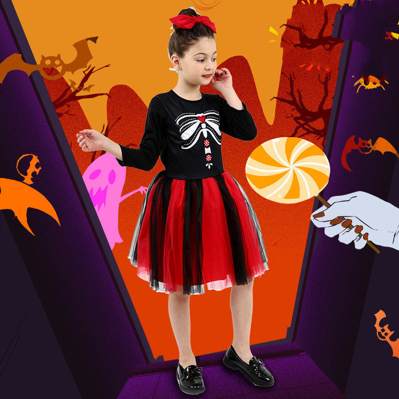 Halloween Costume Child Costume Cosplay Performance Costume Halloween Dress Image