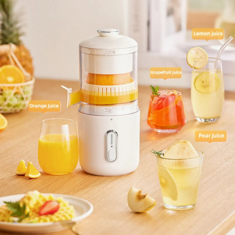 Multifunctional Wireless Electric Juicer Steel Orange Lemon Blender USB Portable Mini Fruit Squeezer Pressure Juicer Kitchen Image