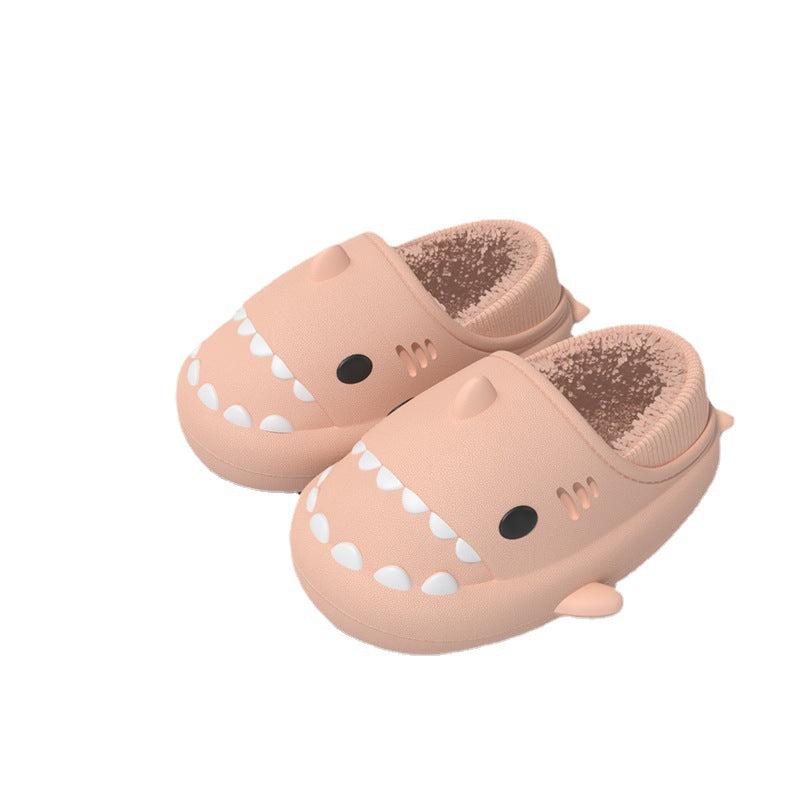 Shark Slippers Warm Winter House Shoes Couple Image