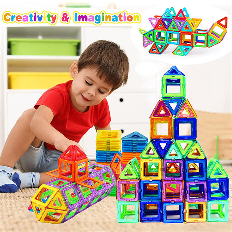 Magnetic Building Blocks DIY Magnets Toys For Kids Designer Construction Set Gifts For Children Toys Image