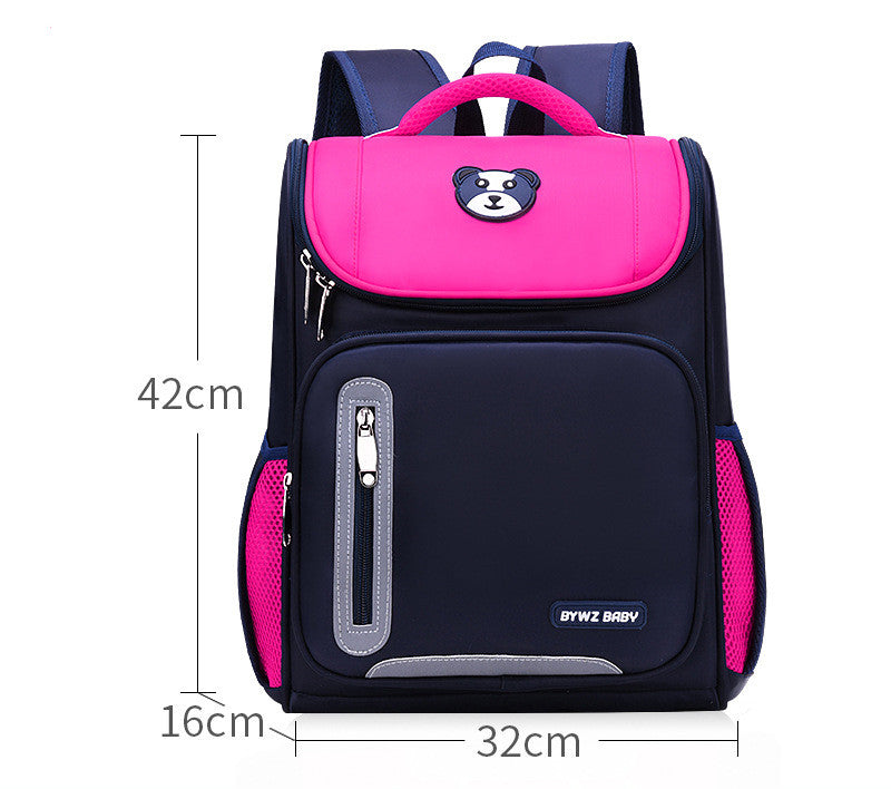 Boys And Girls Space Bag Backpack Lightweight Children's School Bag Image