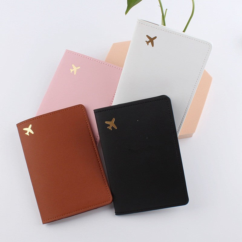 Leather Document Package Travel Protective Case Passport Case