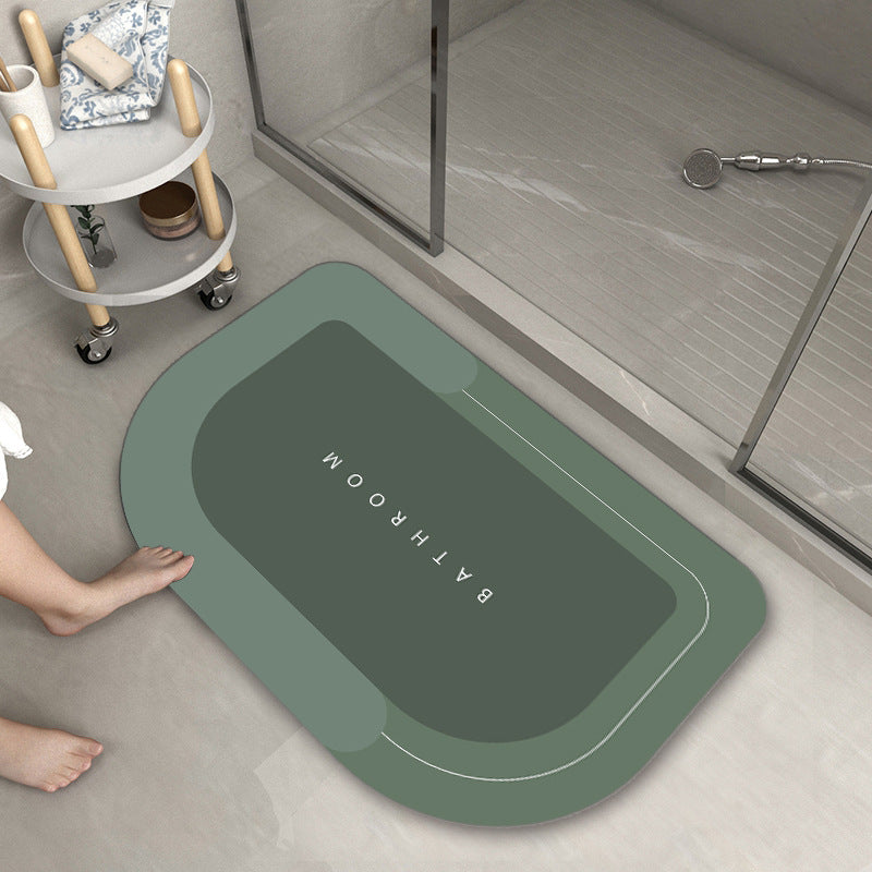 Bathroom Absorbent And Quick-drying Floor Mat Image