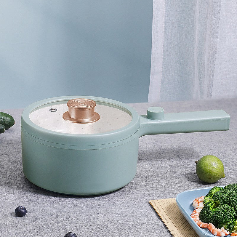 Multi-function Pot Household Rice Cooker Electric Cooking Pot Dormitory Noodle Pot Mini Hot Portable Pot Image