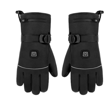 Winter Electric Heated Gloves Motorcycle Touch Screen Gloves Image